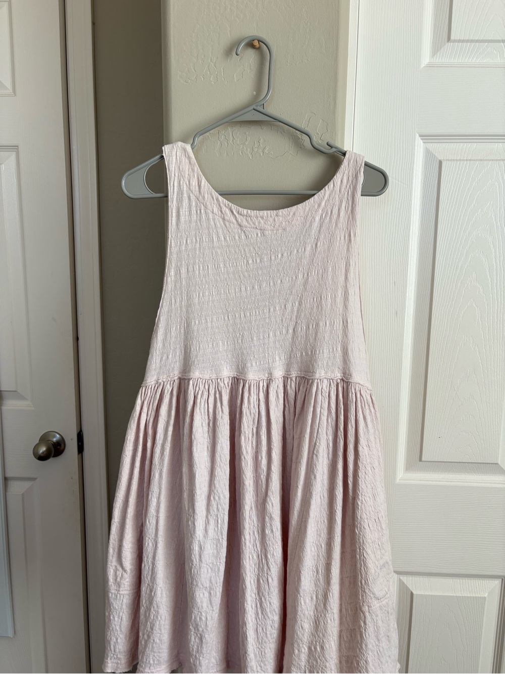Free People Beach Light Pink Mini Dress